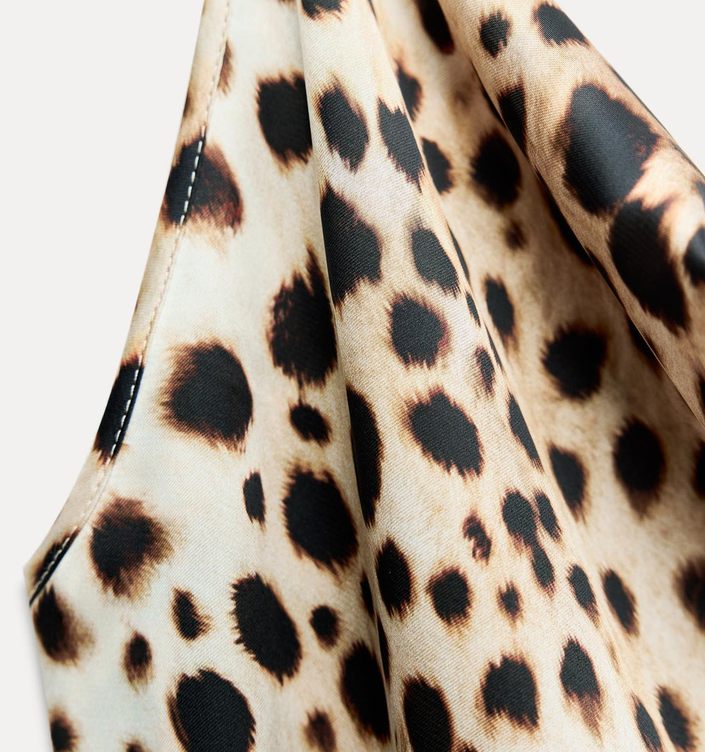 Moudda ZARA - Set ZW. top fines bretelles nœuds imprimé animalier - Tunisie 2