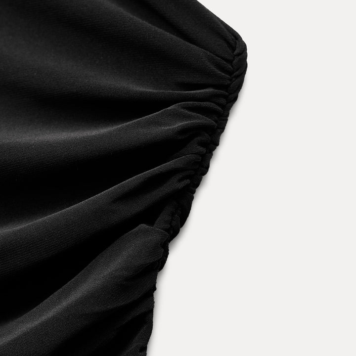 Moudda ZARA - Robe Midi Asymétrique à Fronces - Tunisie 3