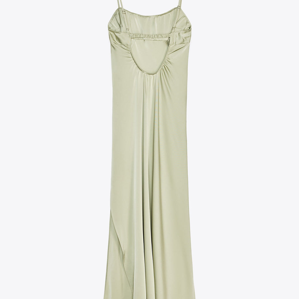 Moudda ZARA - Robe Lingerie Longue - Satin & Fronces - Tunisie 2