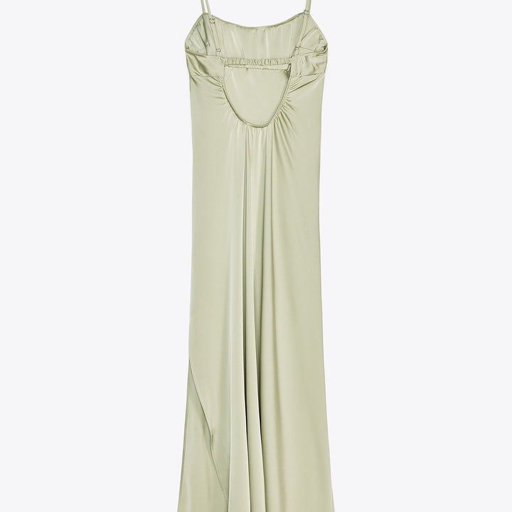 Moudda ZARA - Robe Lingerie Longue - Satin & Fronces - Tunisie 2
