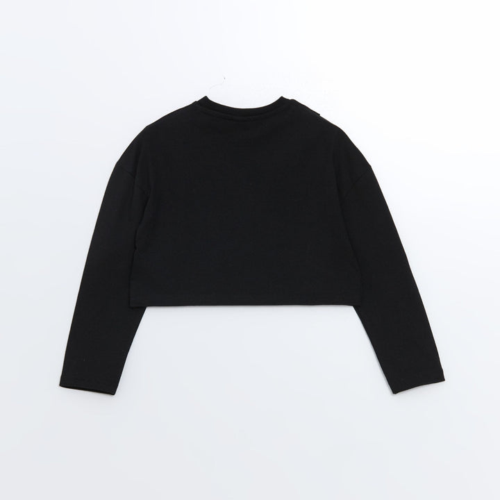 Moudda LC Waikiki - Body en jersey manches longues Fille Noir - Tunisie 4