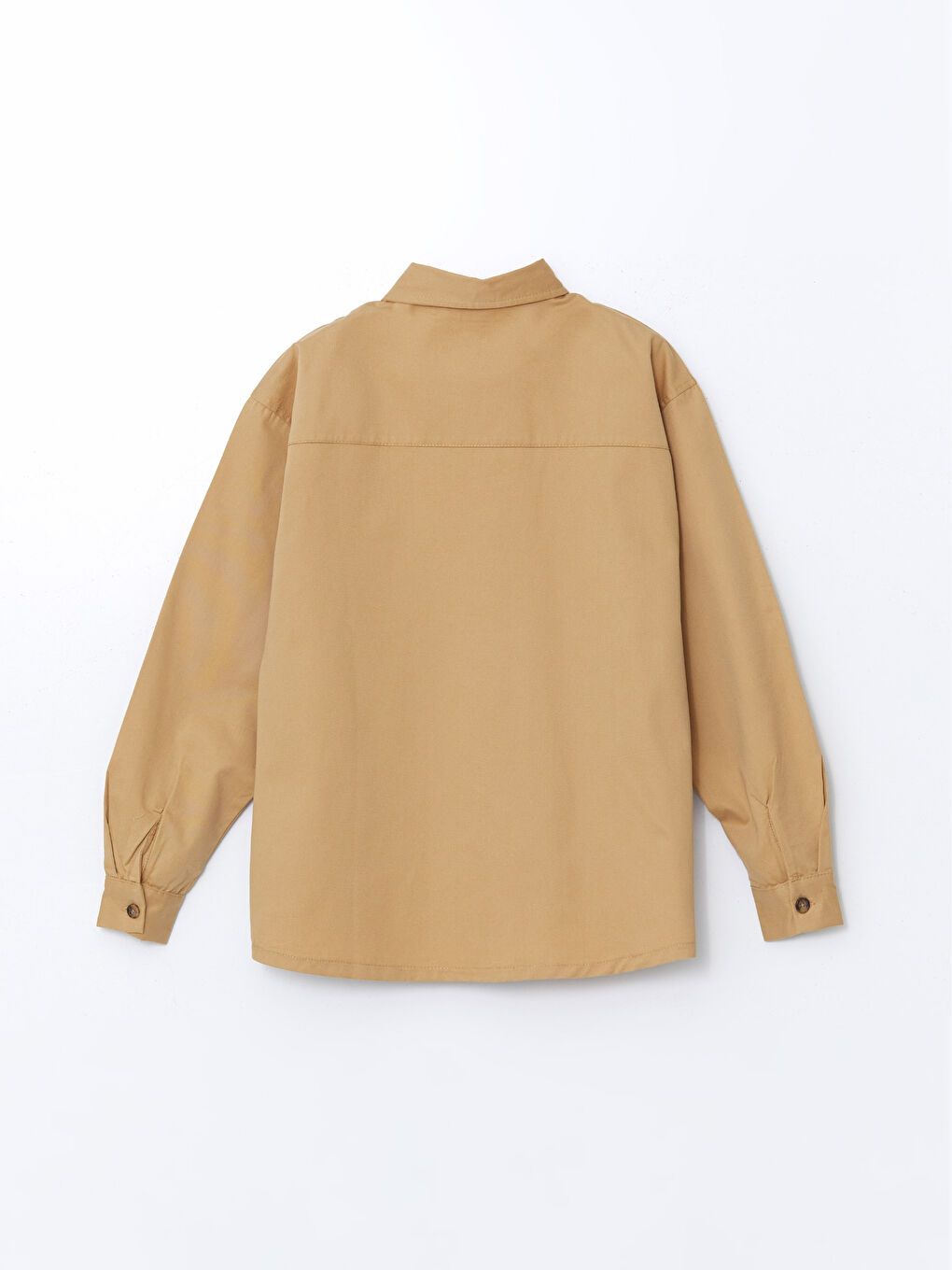 Moudda LC Waikiki - Chemise tissée manches longues Garçon Beige foncé - Tunisie 2