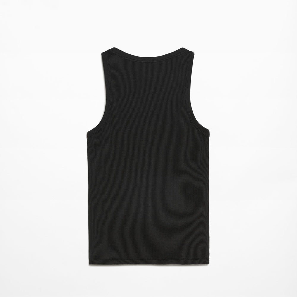 Moudda Oysho - T-Shirt Sans Manches Côtelé 2x1 - Tunisie 2