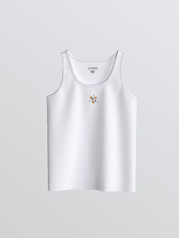 Moudda LC Waikiki - Débardeur en jersey Garçon Imprimé marine - Tunisie 3