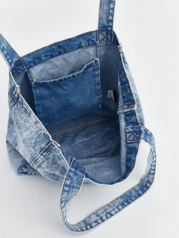 Moudda LC Waikiki - Grand sac pour Femme couleur Bleu - Tunisie 3