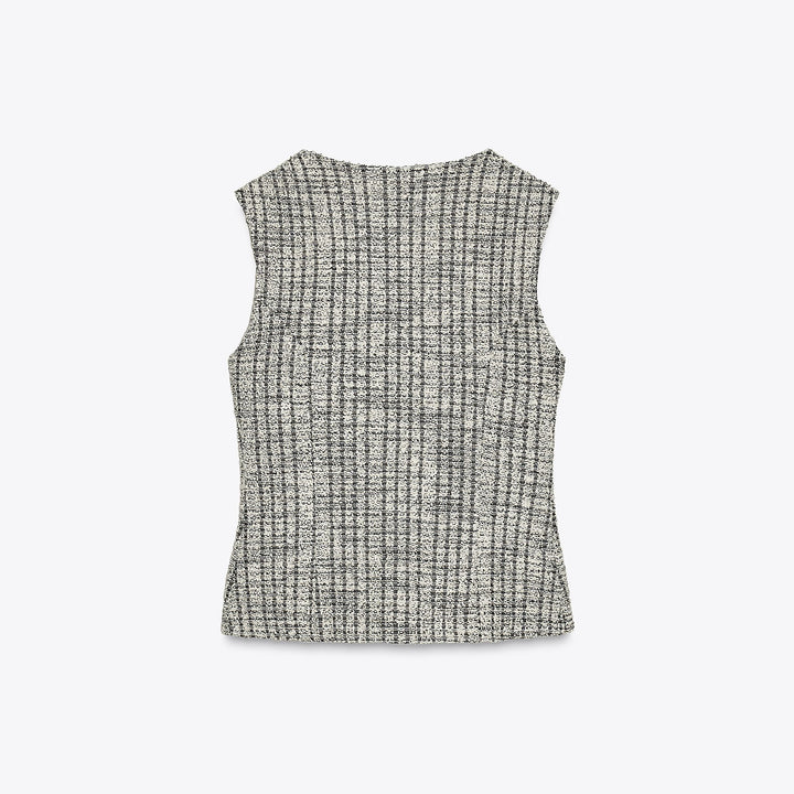 Moudda ZARA - Gilet - Jacquard & Double Boutonnage - Tunisie 2