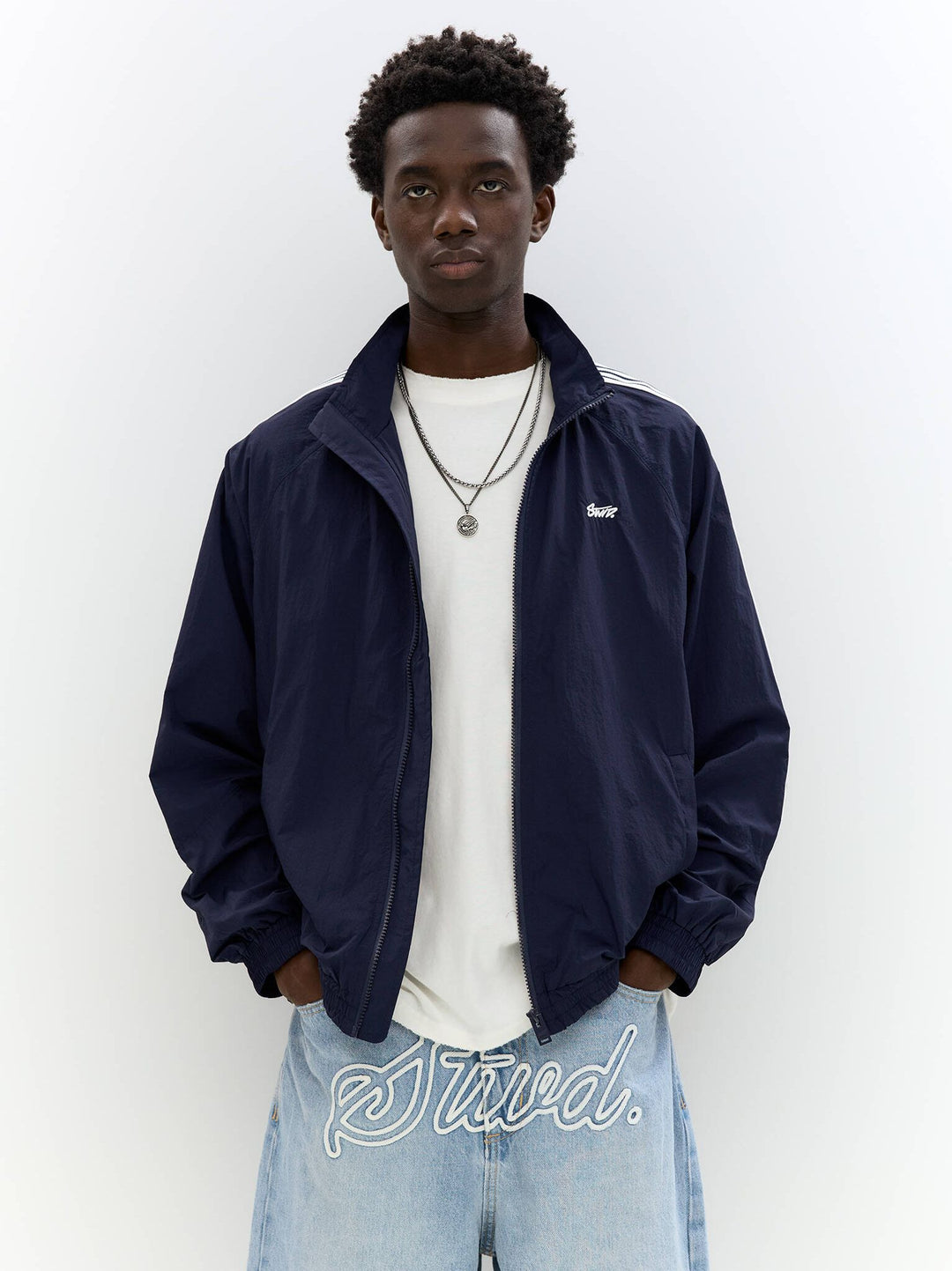 Moudda PULL & BEAR - K-way - 100% Nylon & Rayures - Tunisie 2