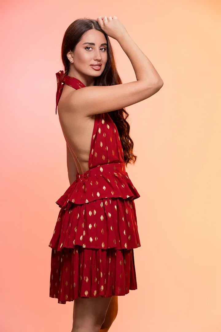 Moudda Tresors De Mimi - Robe Aurea Rouge - Tunisie 3