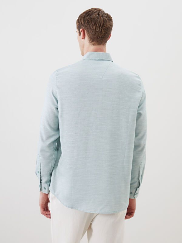 Moudda LC Waikiki - Chemise tissée à manches longues pour Hommes - Tunisie 4