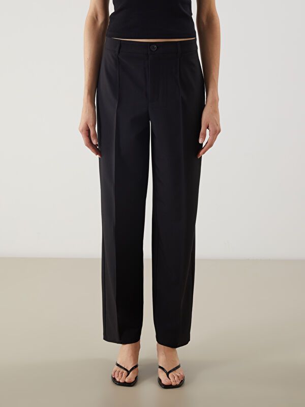 Moudda LC Waikiki - Pantalon tissé moyen Femme Noir - Tunisie 2