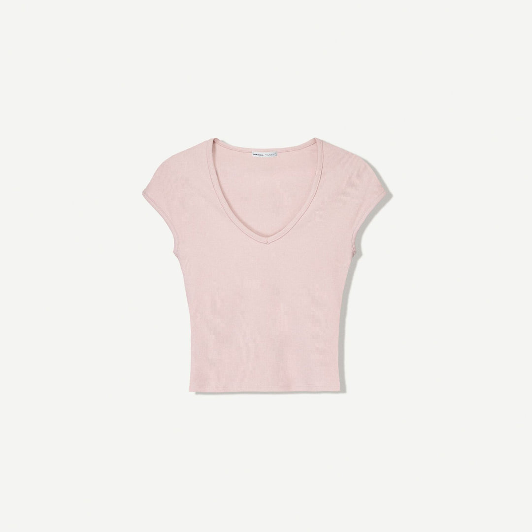 Moudda BERSHKA - T-Shirt - Col Piqué - Tunisie 1
