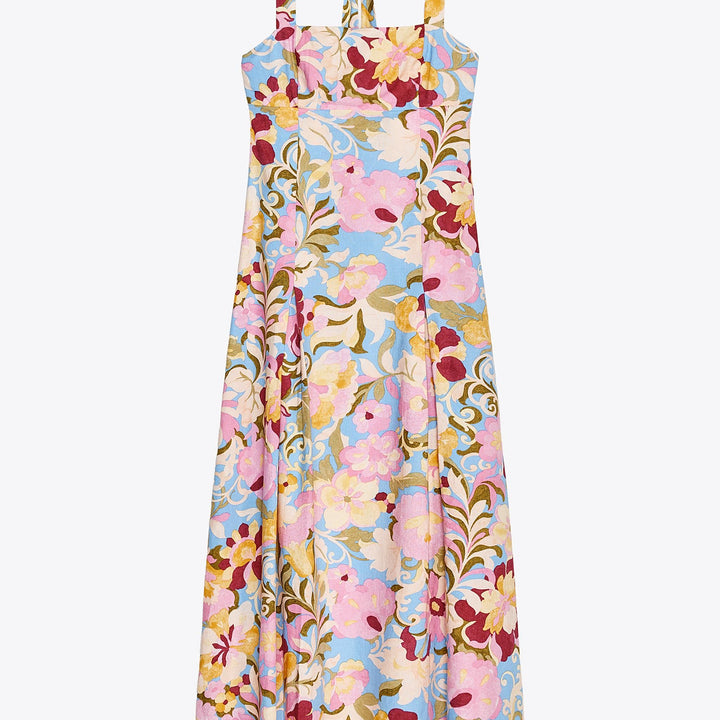 Moudda ZARA - Robe Midi - Imprimé Floral & Lin/Viscose - Tunisie 1