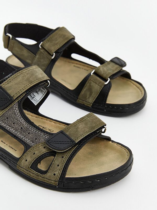 Moudda LC Waikiki - Sandales pour Homme couleur Vert kaki - Tunisie 3