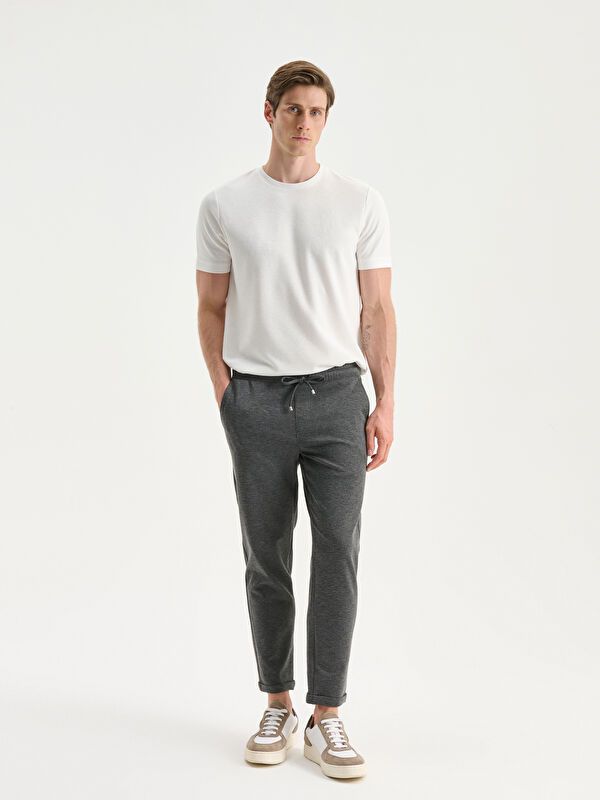 Moudda LC Waikiki - Pantalon tissé moyen Homme Anthracite - Tunisie 1