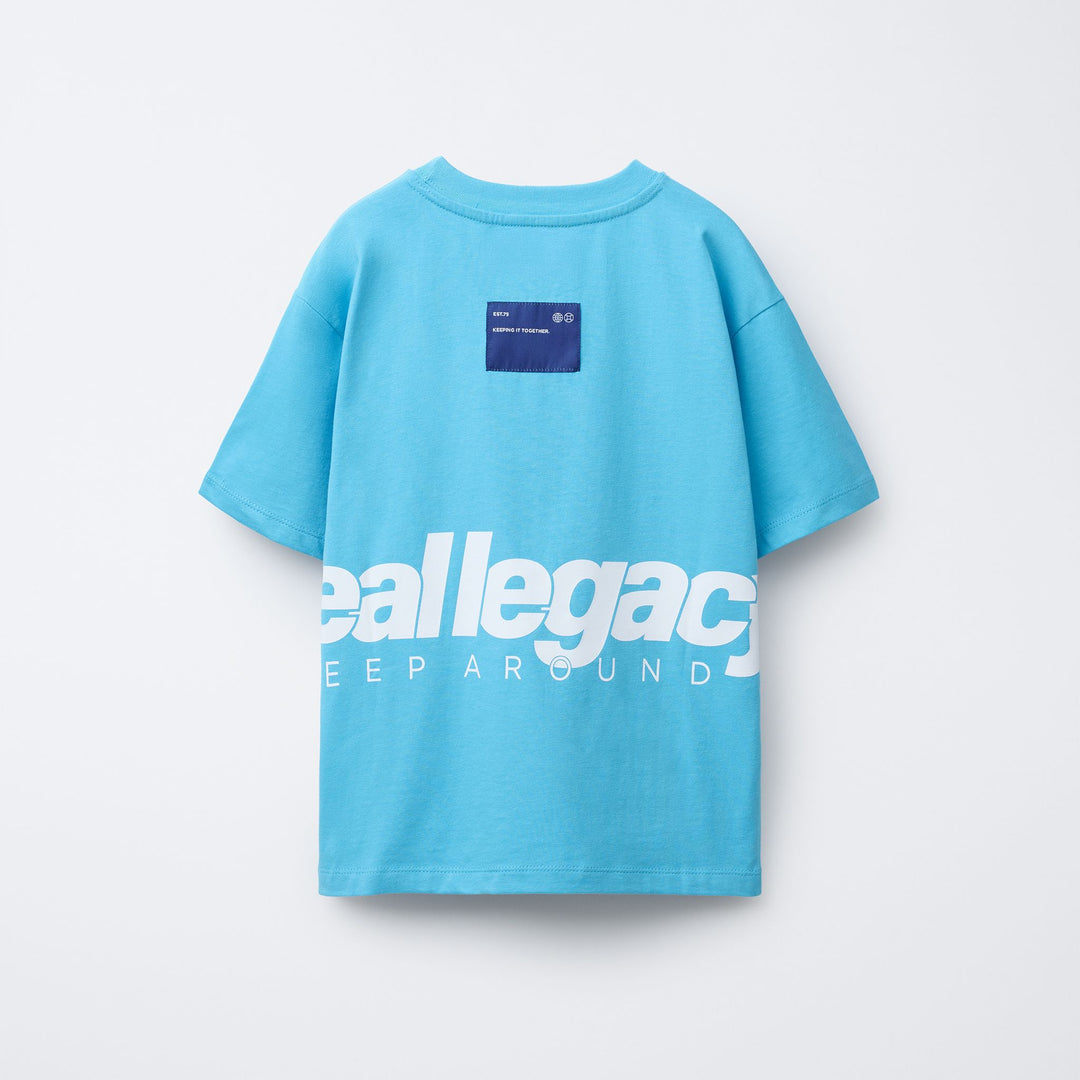 Moudda ZARA - T-Shirt - Texte Dos & Base Turquoise - Tunisie 2