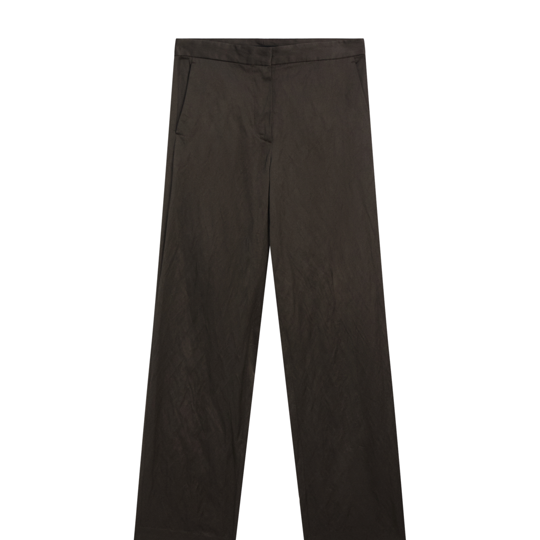 Moudda Massimo Dutti - Pantalon tonneau satiné froissé - Tunisie 2