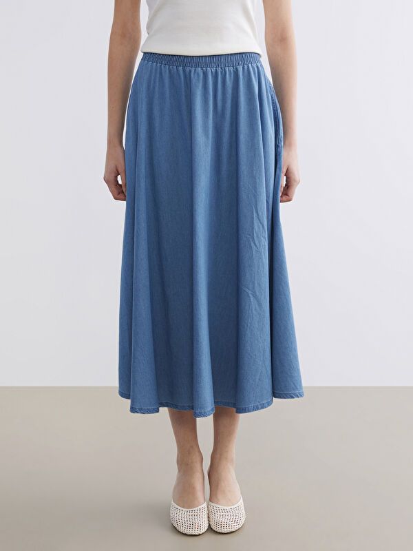 Moudda LC Waikiki - Jupe longue en denim tissé - Tunisie 2