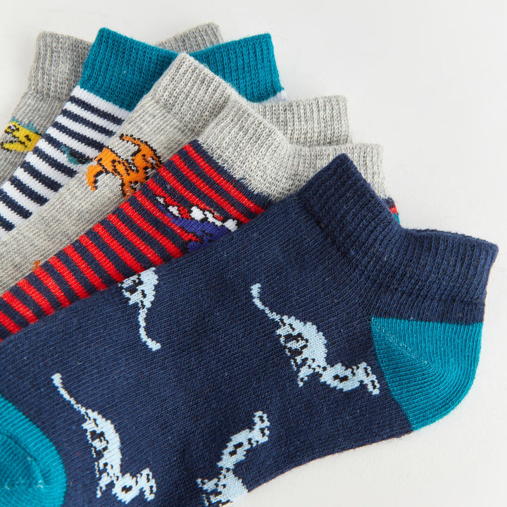 Moudda LC Waikiki - Chaussettes pour sneakers Garçon Fil mélangé teint - Tunisie 3