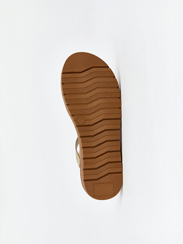Moudda LC Waikiki - Sandales pour Femme couleur  Beige - Tunisie 4