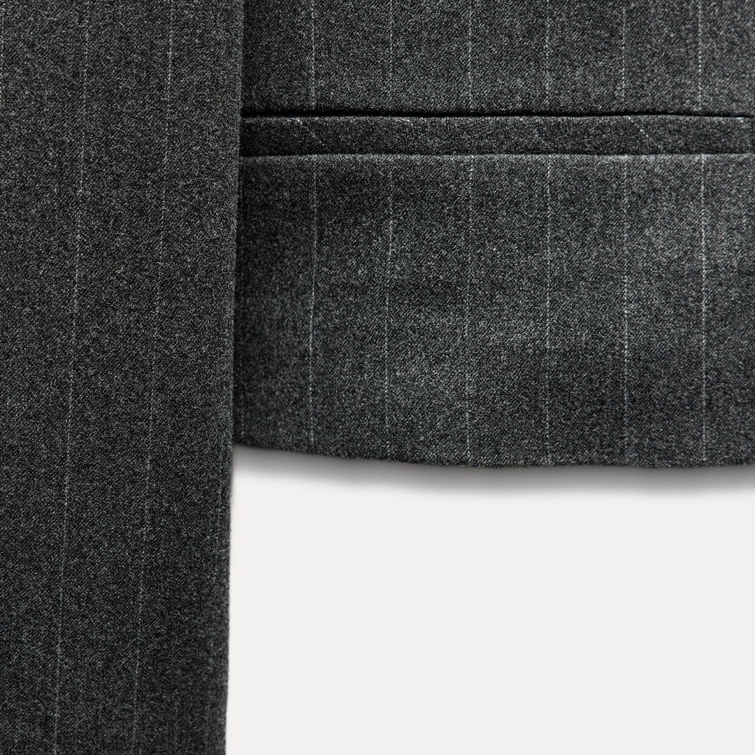 Moudda ZARA - Veste courte rayée diplomate - Tunisie 4