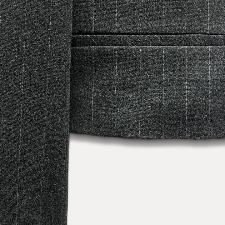 Moudda ZARA - Veste courte rayée diplomate - Tunisie 4