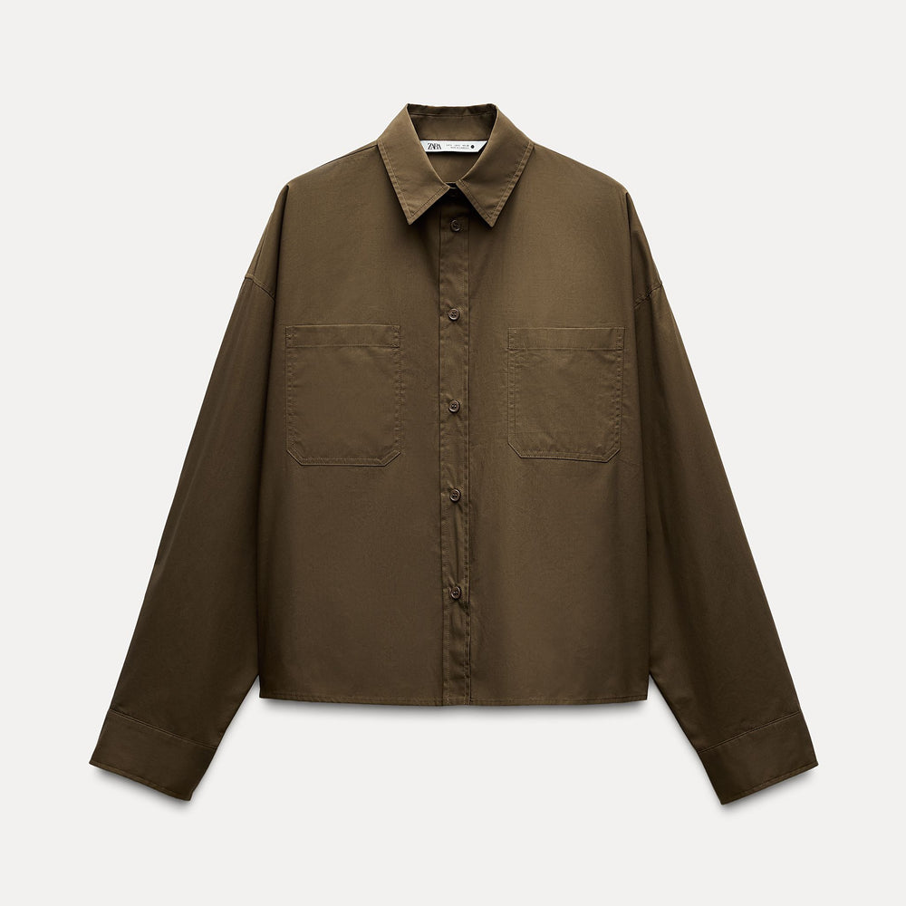 Moudda ZARA - La chemise popeline courte - Tunisie 2