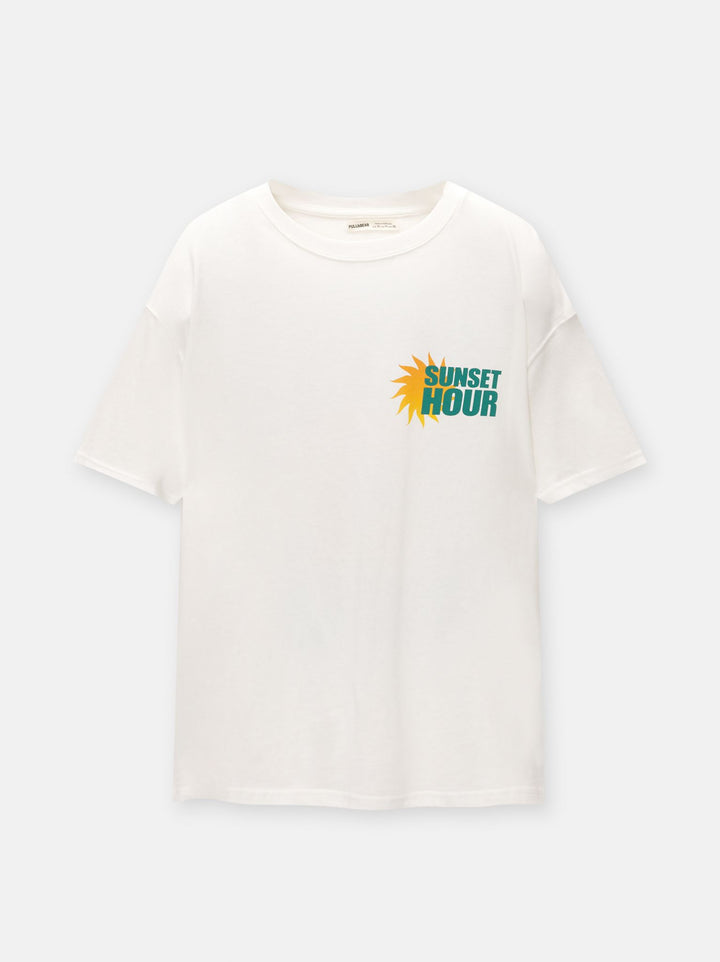 Moudda PULL & BEAR - Body Graphique Soleil Vinilo - Tunisie 6