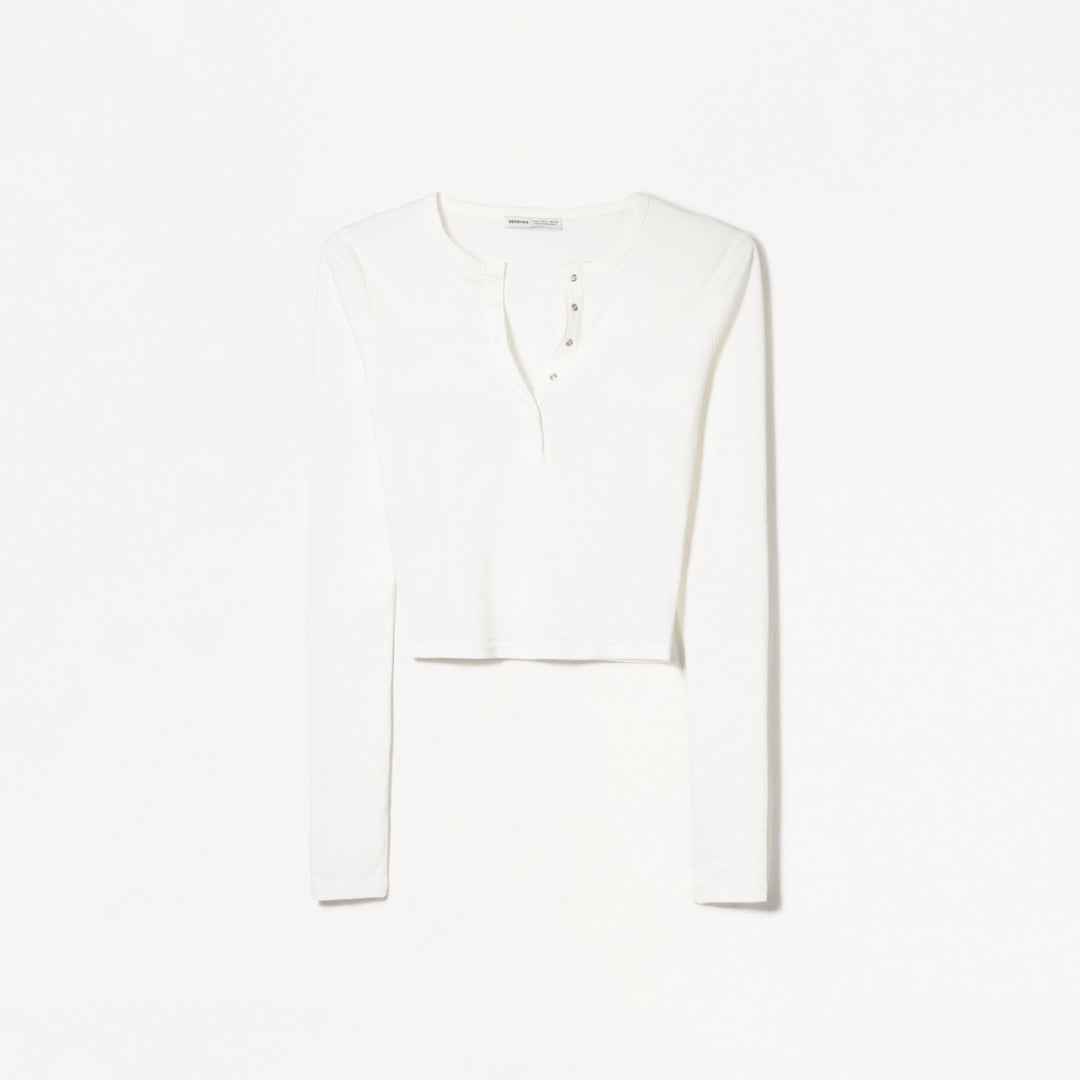 Moudda BERSHKA - T-Shirt - Style Boulangère - Tunisie 1