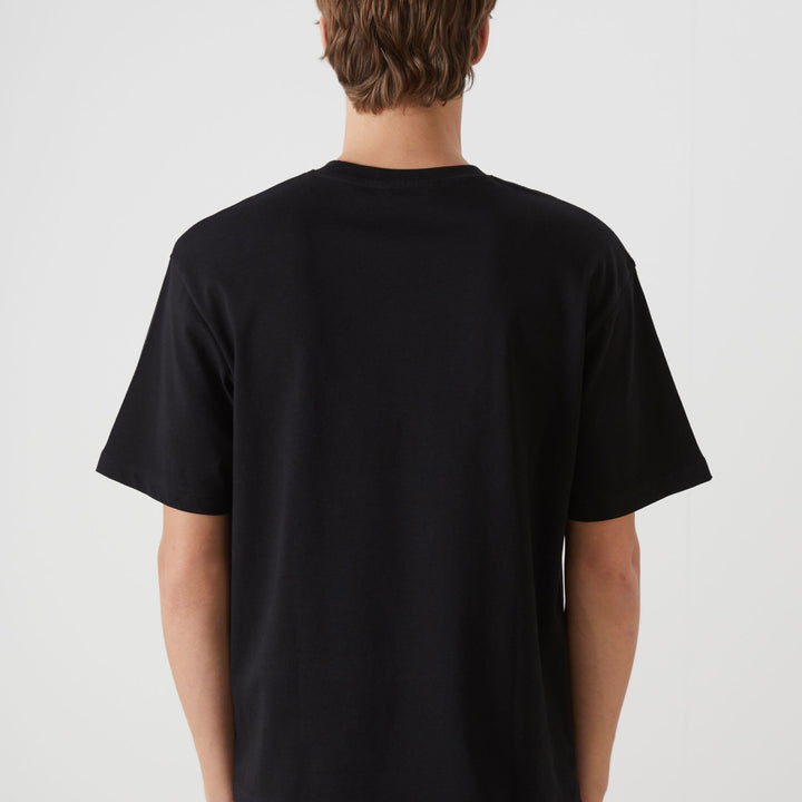 Moudda LC Waikiki - T-shirt jersey basique manches courtes Homme Noir - Tunisie 4