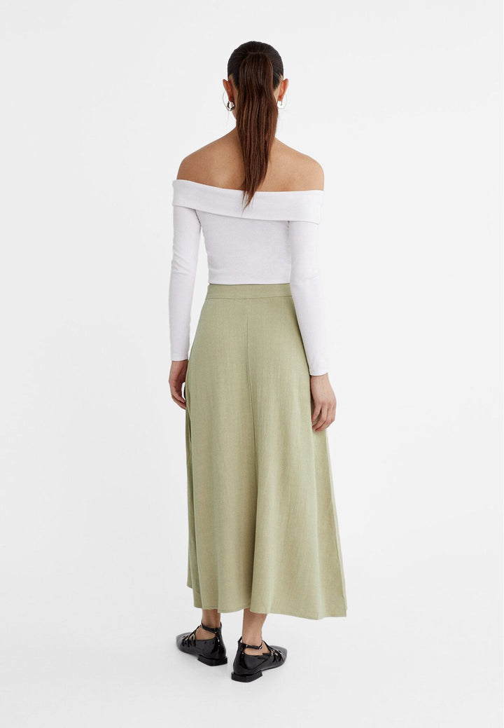 Moudda STRADIVARIUS - Jupe Midi à Superposition Rustique - Tunisie 5