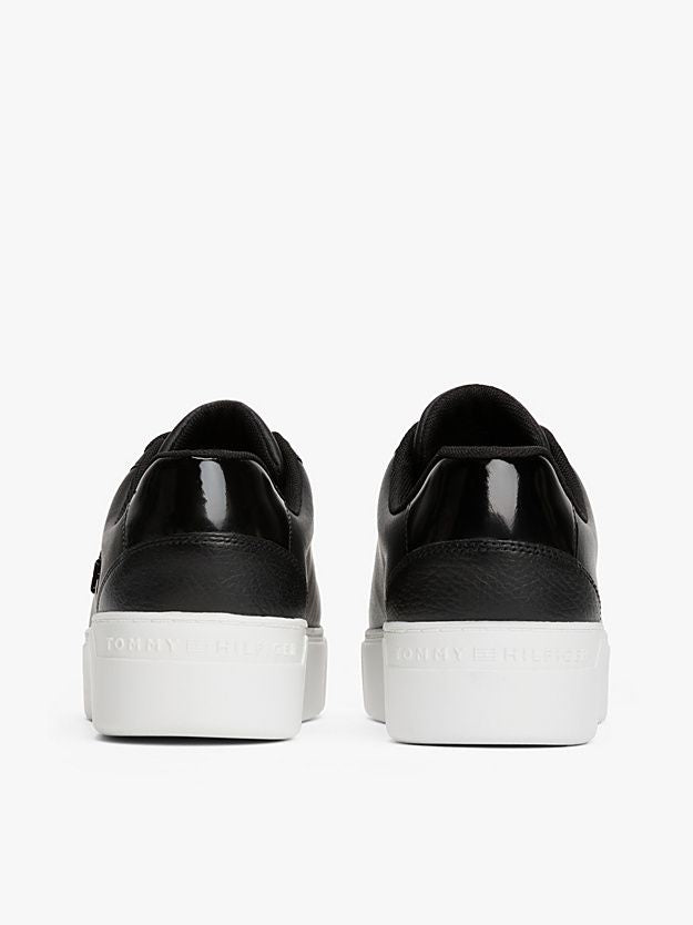 Moudda Tommy Hilfiger - Baskets À Plateforme En Cuir  - Tunisie 4