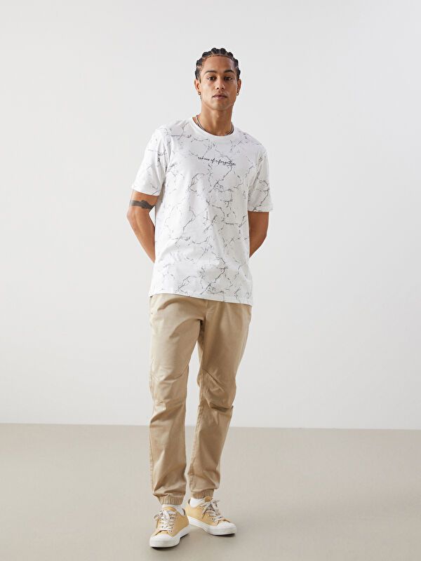 Moudda LC Waikiki - T-shirt imprimé manches courtes en jersey pour Homme - Tunisie 2