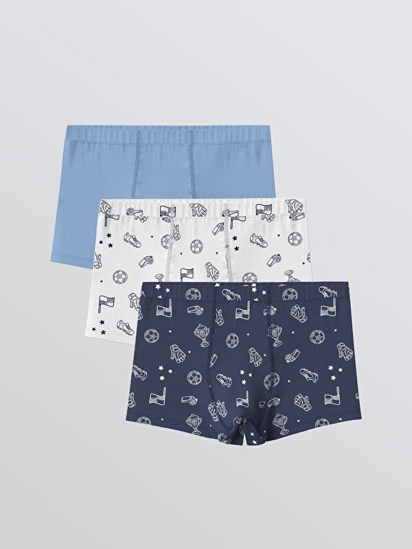 Moudda LC Waikiki - Boxer en jersey pour Garçon couleur Blanc imprimé - Tunisie 1