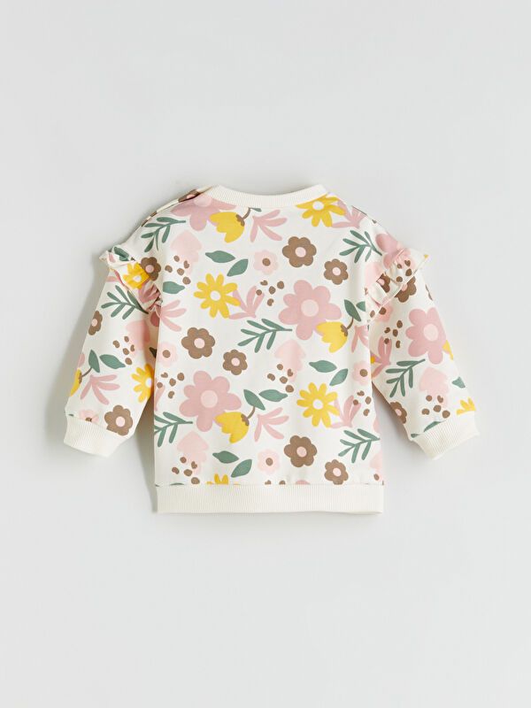 Moudda LC Waikiki - Ensemble en jersey Fille Crème imprimée - Tunisie 4