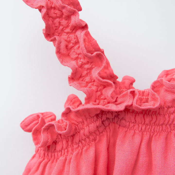 Moudda ZARA - Chemise Enfant - Corail (Collection Méditerranée) - Tunisie 3