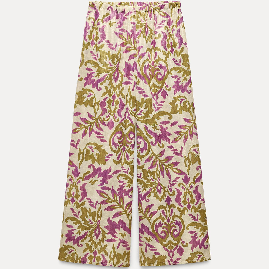Moudda ZARA - Pantalon jambe large taille élastique - Tunisie 1