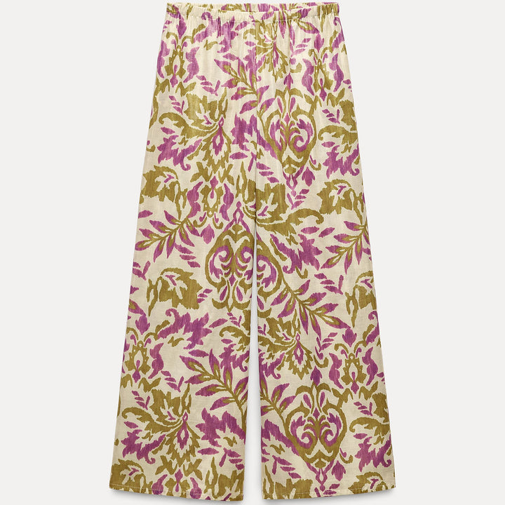 Moudda ZARA - Pantalon jambe large taille élastique - Tunisie 1