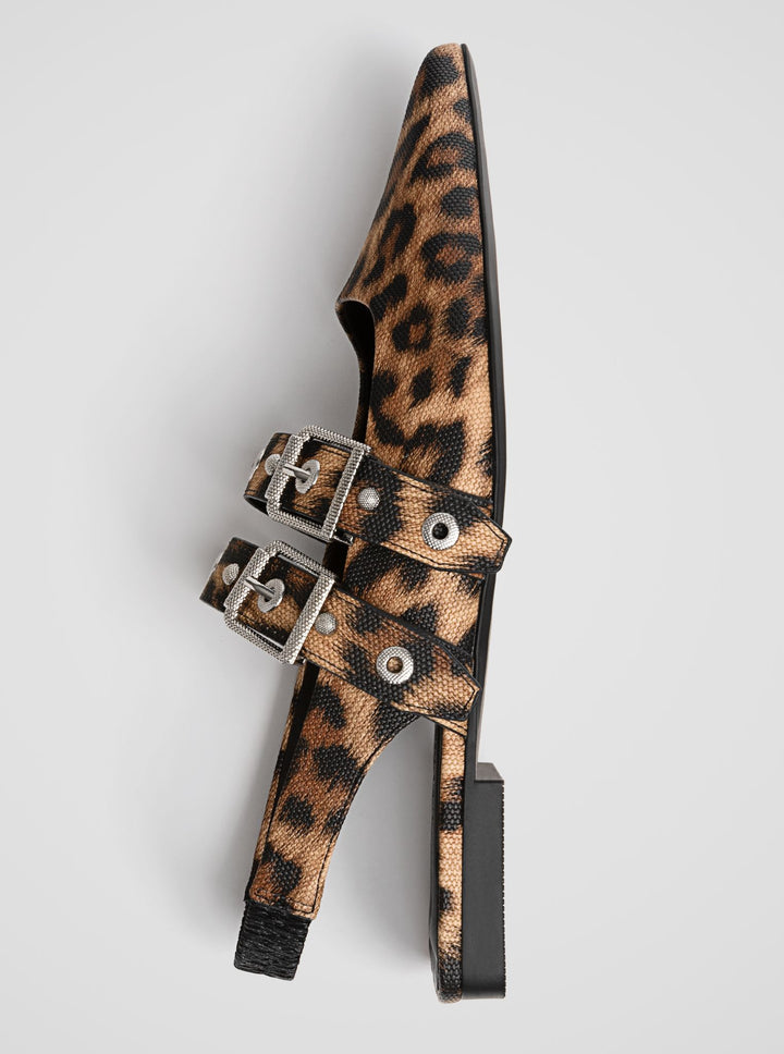 Moudda STRADIVARIUS - Chaussures Plates à Bout avec Boucles - Tunisie 5