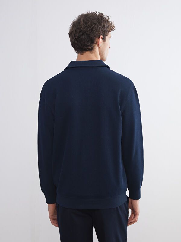 Moudda LC Waikiki - Sweatshirt en jersey Homme Marine - Tunisie 4