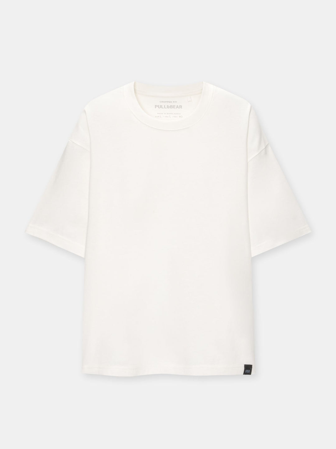 Moudda PULL & BEAR - T-Shirt Demi-Manches Crop - Tunisie 3