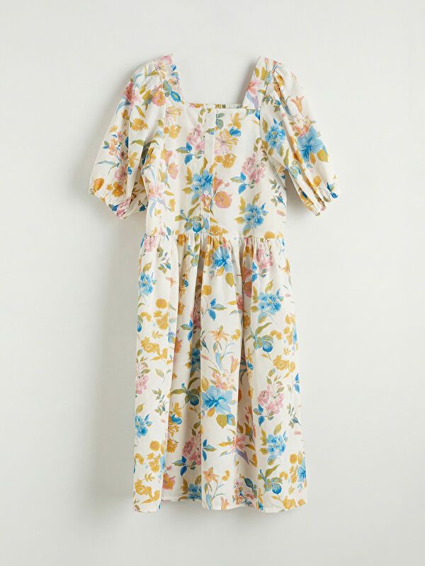 Moudda LC Waikiki - Robe manches courtes en tissu pour Fille - Tunisie 1