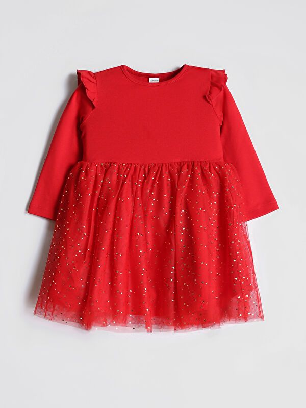 Moudda LC Waikiki - Robe en jersey à manches longues pour Filles - Tunisie 1