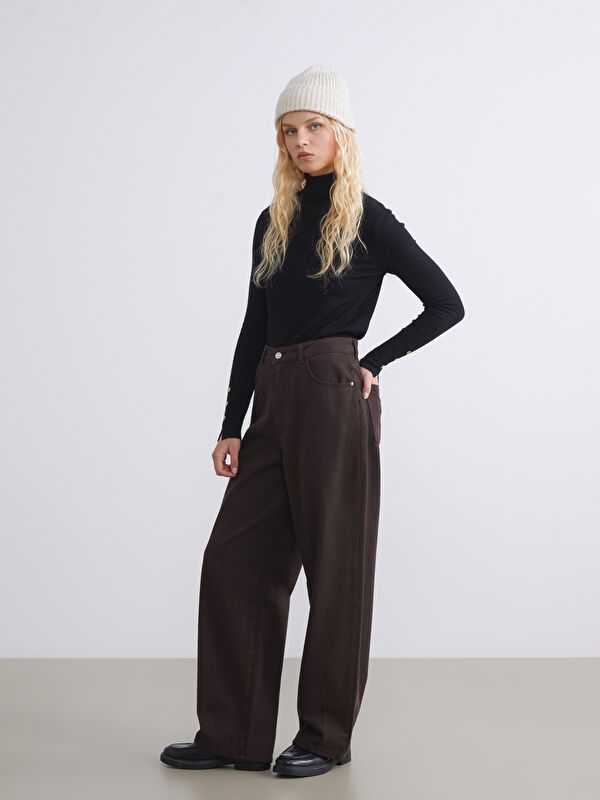 Moudda LC Waikiki - pantalon tissé en jean pour Femmes - Tunisie 1