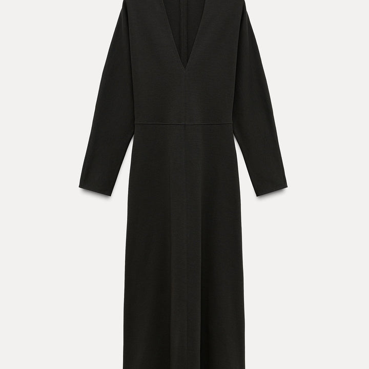 Moudda ZARA - Robe Midi Interlock - Découpes Ajustées - Tunisie 1