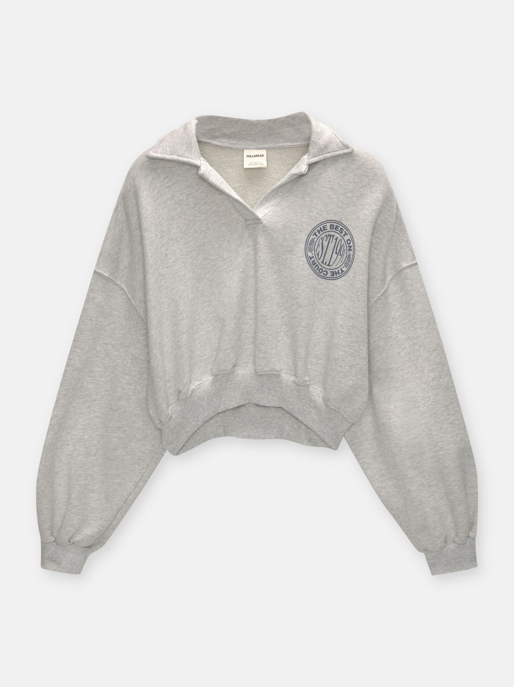 Moudda PULL & BEAR - Sweat Graphique Col Polo - Tunisie 2