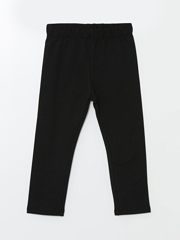 Moudda LC Waikiki - T-shirt jersey stretch basique Fille Noir - Tunisie 1