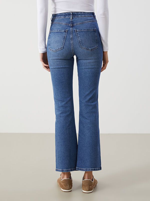 Moudda LC Waikiki - pantalon en jean tissé pour Femmes - Tunisie 4