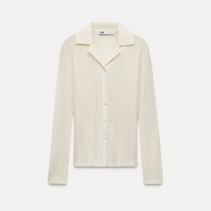 Moudda ZARA - Veste col polo, qualité fine, côte - Tunisie 2