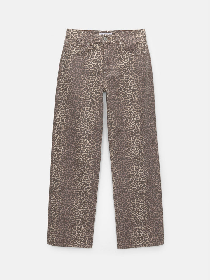 Moudda PULL & BEAR - Pantalon Droit Taille Moyenne Léopard Twin Set - Tunisie 1