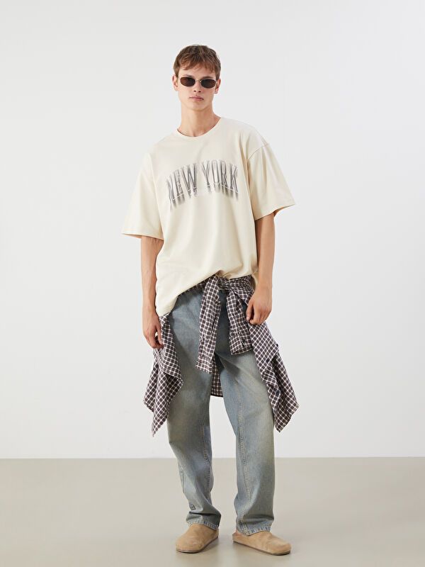 Moudda LC Waikiki - Sweatshirt en jersey Homme Beige clair - Tunisie 2